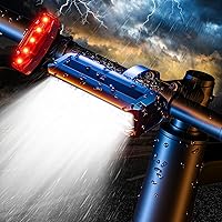 Bike Lights For Night Riding, USB Rechargeable Mountain - View #4