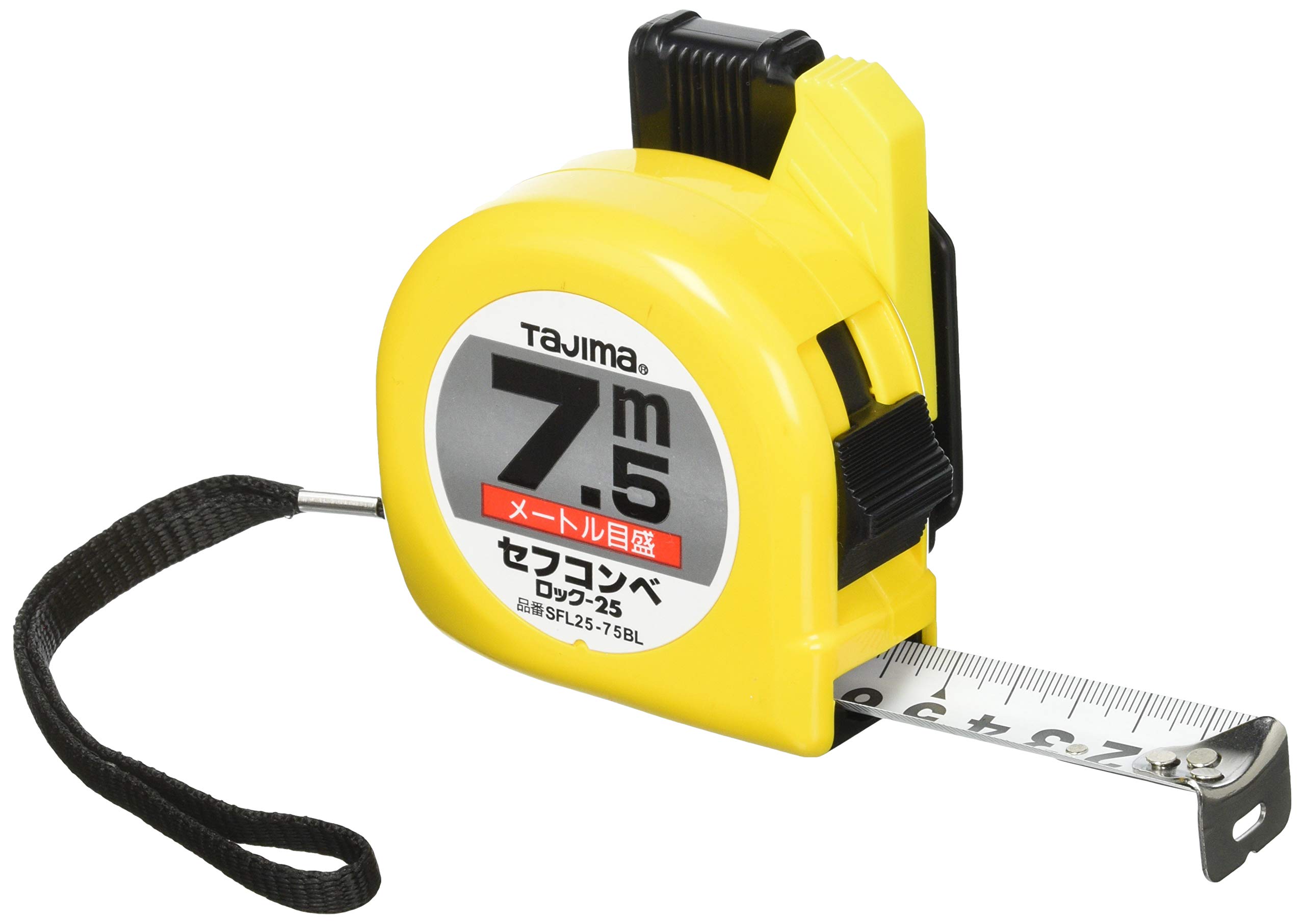 タジマ(Tajima) コンベックス 7.5m×25mm セフコンベロック25 SFL2575BL商品画像