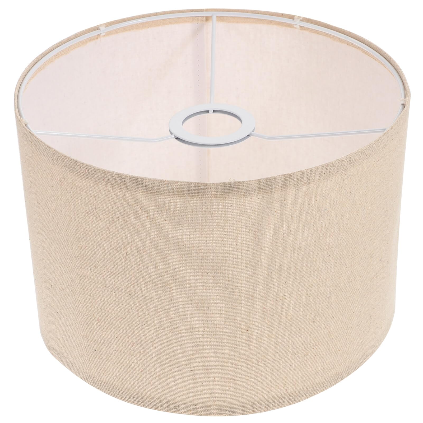 Uonlytech Drum Lampshade Floor Lamp Shade Detachable Lampshade E27 Fabric Modern Light Shade Cylinder for Living Room Bedroom