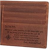 awofer Mens Wallet - Leather Wallets, The Perfect Mens Gift for Dad Son Husband Boyfriend, Anniversary Birthday Father's Day Gifts