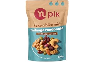 Yupik Take A Hike Mix, 200 g, Gluten-Free, Non-GMO, Energizing Snack, Sweet & Salty Trail Mix, Crunchy Nuts, Dried Fruits, Dr