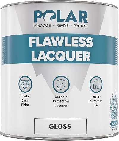 Polar Specialist Coatings Polar Clear Lacquer Paint 500ml Gloss Finish