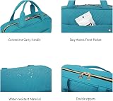 BAGSART Hanging Toiletry Bag Travel Large Wash Bag Peach Skin Polyester Lake view 6