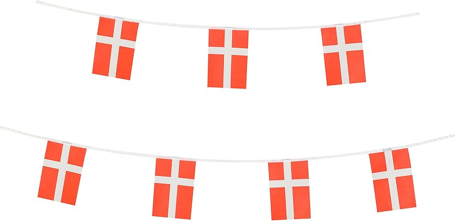 Amazon Com Lovevc Denmark Flag 100 Feet Danish Dane Flag