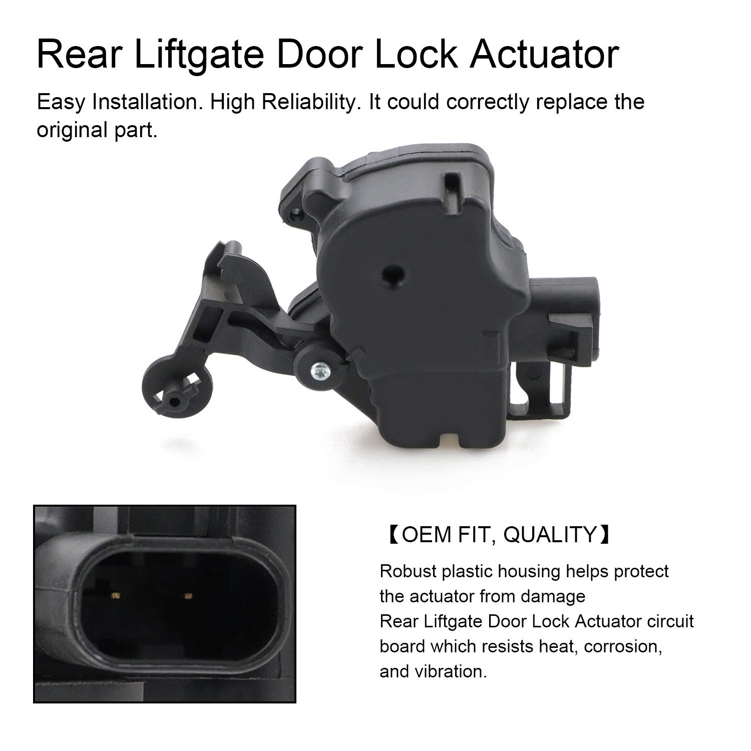 Tailgate Hatch Actuator 746015 15250765 GMC Yukon 15808595 Fit Chevy