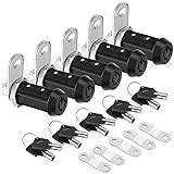 PTEROMY 5 Pack Cabinet Lock with