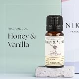 nikura Honey & Vanilla Fragrance Oil 10ml for Diffusers, Soap & Candles view 5
