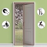 GOUER Mosquito Screen Door, 130x215cm Keep Bugs Out