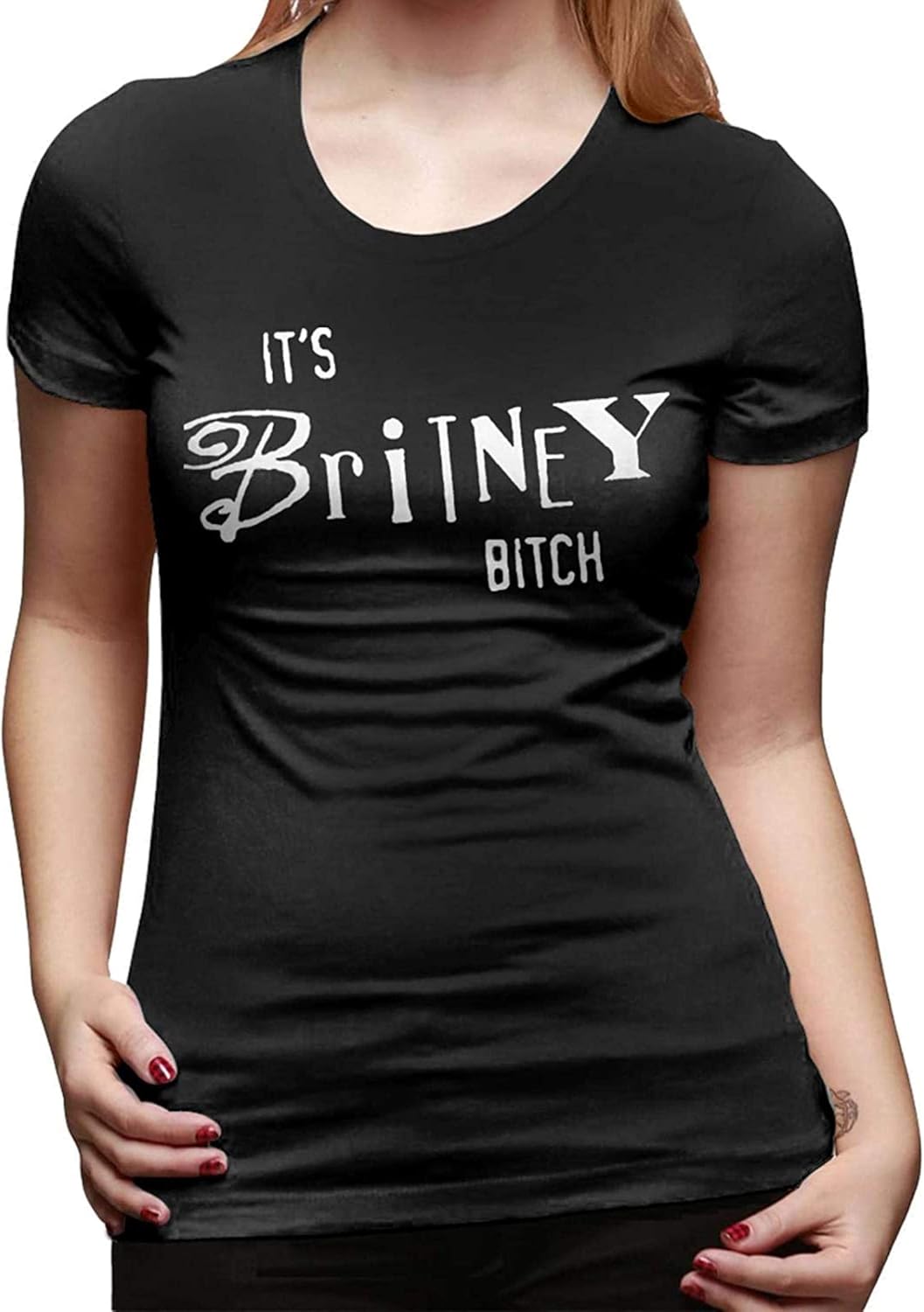 Britney Spears Britney Bitch TShirt Womens Shirt Classic Basic Short