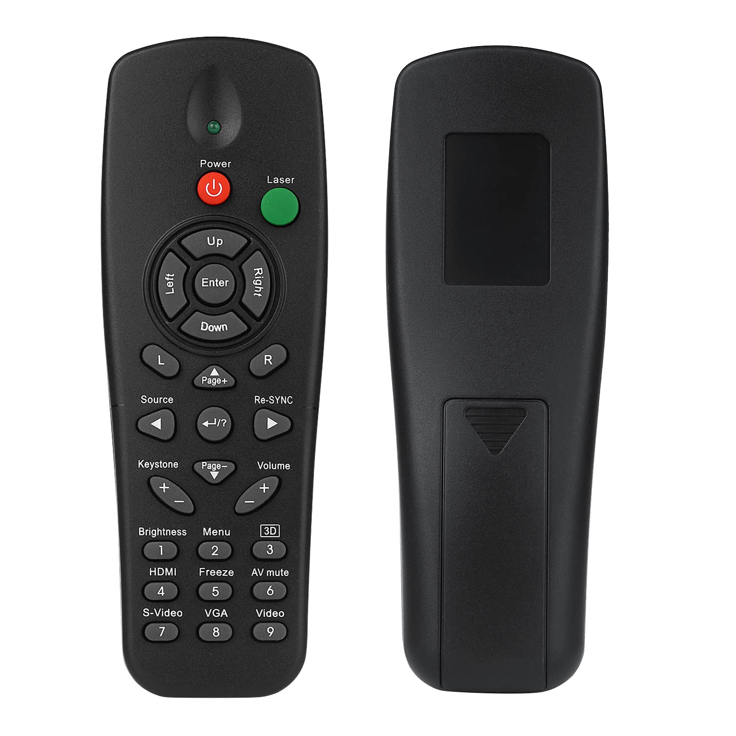 Aimdio BR-3057L Remote Controller for OPTOMA DAEXUUZ DS327 DS329 DS551 DX327 DX329 DX551 ES550 ES551 EW605ST EW610ST EW631 EX550 EX551 EX605ST EX610ST EX631 TS551 TX551 Projectors