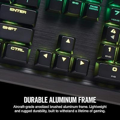 Buy Corsair K95 Rgb Platinum Mechanical Gaming Keyboard 6x Programmable Macro Keys Usb Passthrough Media Controls Fastest Cherry Mx Speed Rgb Led Backlit Black Finish Online In Greece B01n5iisxy