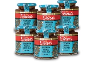 Geeta's Mango Chutney 320 g (Pack of 6)