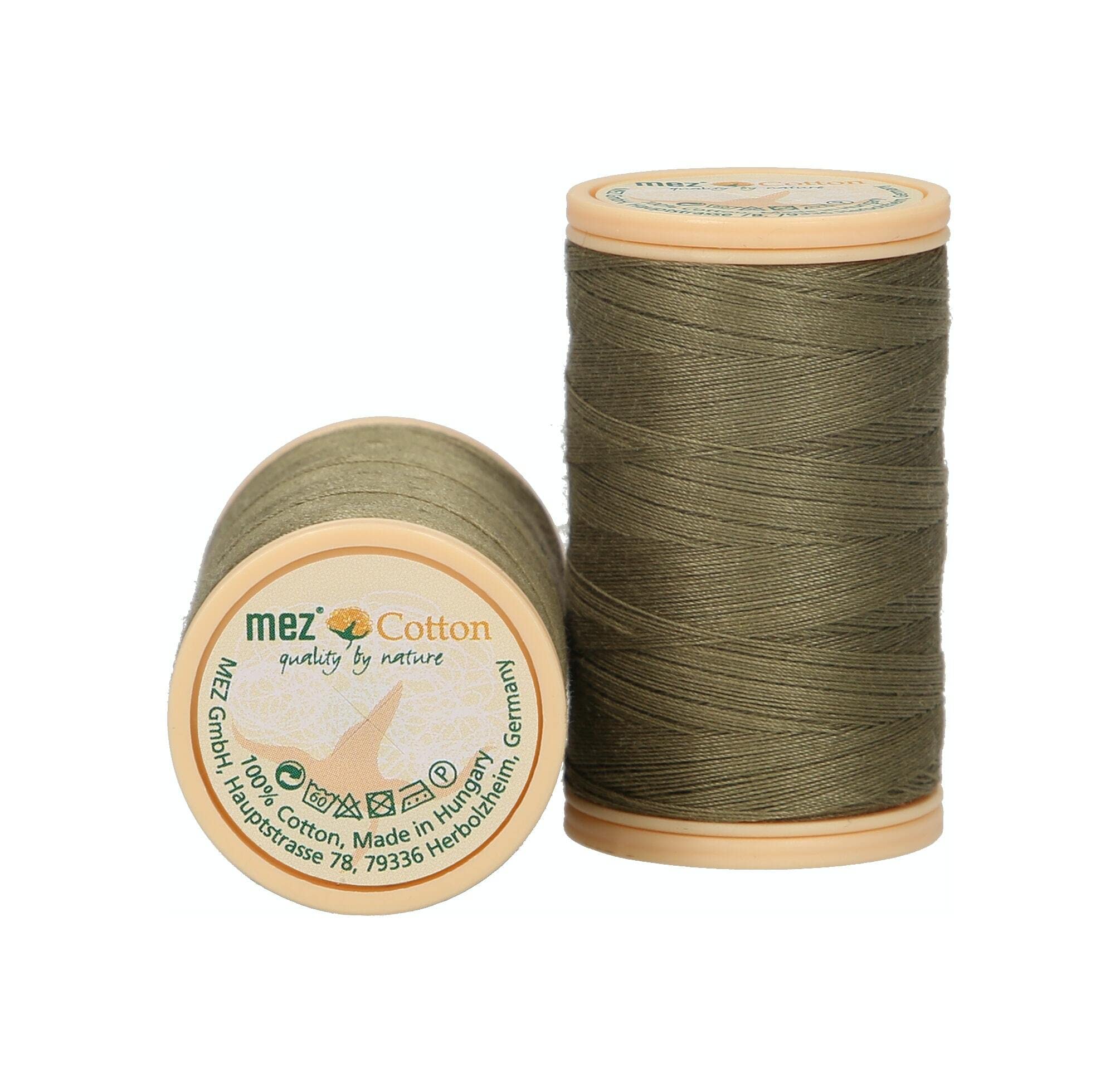 MEZ Sewing Thread, Cotton, 6321, Stärke 50, 200m — image 1