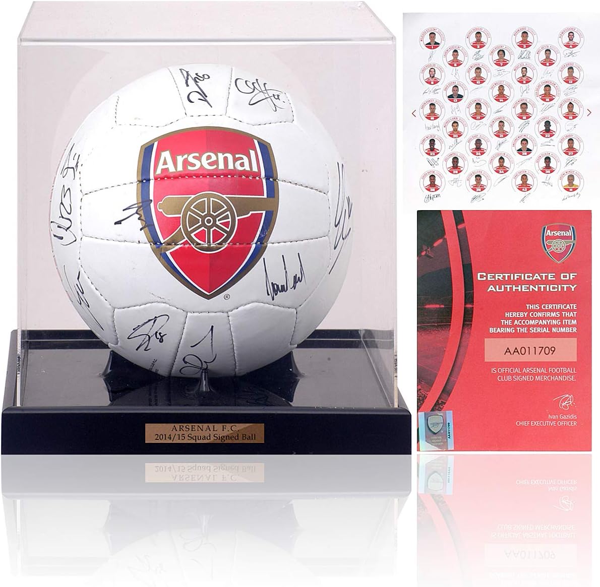 Arsenal Fc Signed Ball Sports Outdoors Football