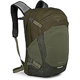 Osprey Nebula Commuter Backpack - Everyday Bag with Laptop Sleeve and Bottle Pockets, Moss Green/Earl Grey Heather