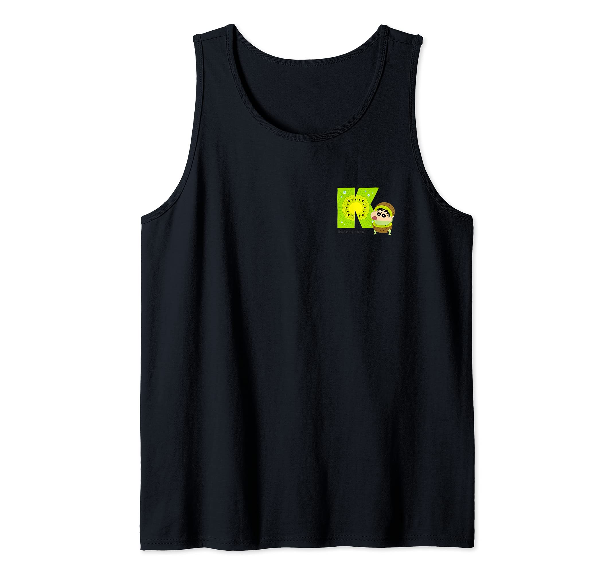 Crayon Shin-chan FUN! FUN! STUDY A to Z ”K” one point Tank Top
