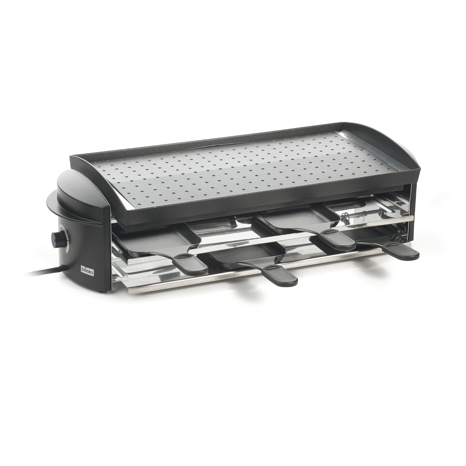 Raclette Grill with 8 Pans Amazon.co.uk Kitchen & Home