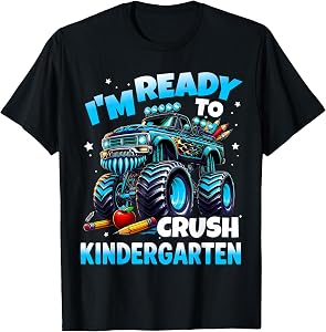 I'm Ready to Crush Kindergarten First Day of Boys T-Shirt