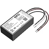 12v 60w Dimmable LED Driver,120V AC to 12V DC led transformer Compatible with Lutron & Leviton Switch–No Flicker&Dimming, UL Listed,Class 2 LED Power Supply for LED Strip Lights & Low Voltage Projects