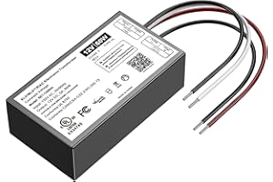 WOWIVID 12v 60w Dimmable LED Driver,120V AC to 12V DC led transformer Compatible with Lutron & Leviton Switch–No Flicker&Dimming, UL Listed,Class 2 LED Power Supply for LED Strip Lights & Low Voltage Projects