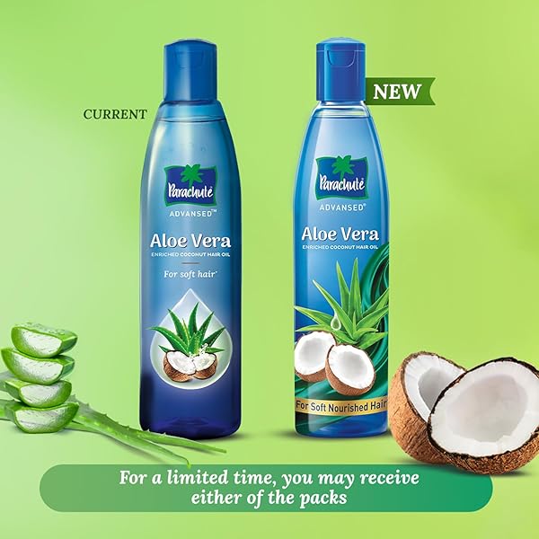 PARACHUTE HAIR OIL – ADVANCED ALOE VERA, 250ML BOTTLE