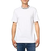 Lacoste Men's Jacquard Branded Piqué T-Shirt, White, 3X-Large