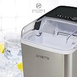 NETTA Ice Maker Machine Counter Top 12kg/Day 1.8L Tank Stainless Steel view 5