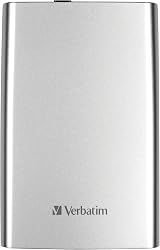 Verbatim 53071 1TB Store 'n' Go USB 3.0 External Hard Drive 2.5 Inch Silver