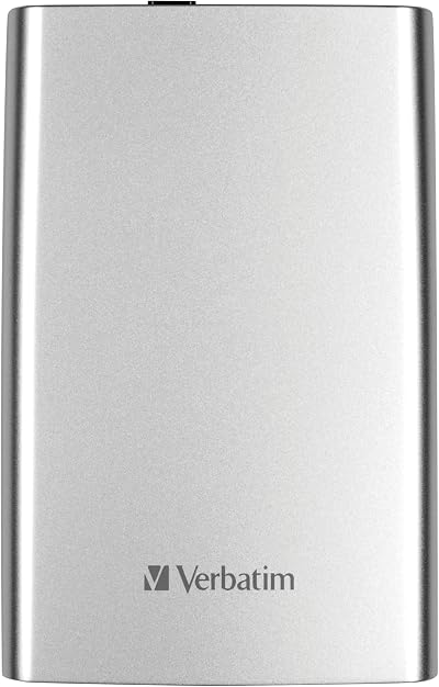 Verbatim 53071 1TB Store 'n' Go USB 3.0 External Hard Drive 2.5 Inch Silver
