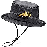 ZGDG Kids Boys Girls Baseball Cap Toddler Embroidery Car Trucker Hat Adjustable Washed Vintage Sun Fishing Hat for 3-8 Years
