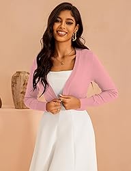 McVanedy Cardigan for Women Lightweight Open Front