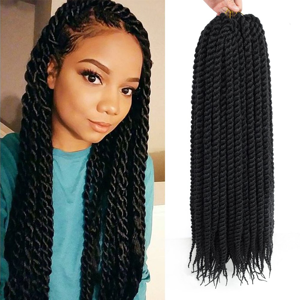 Amazon Com Dingxiu 6 Packs 22 Inch Havana Mambo Twist Crochet