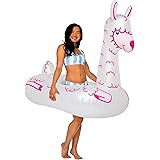 BigMouth Inc Giant Party Pool Float, Giant Fun Pool Tube Perfect for Summer, Swim Float with Patch Kit Included (Choose from 