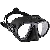 Cressi Adult Scuba Diving Mask, Fog Stop, Low Volume, Wide View - Calibro: made in Italy