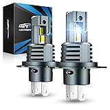 Marsauto H4 Bulbs, 800% Super Bright H4 Light