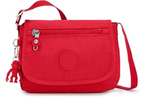 Kipling Women's Sabian Mini Crossbody, Lightweight Everyday Purse, Shoulder Bag, Platinum Metallic