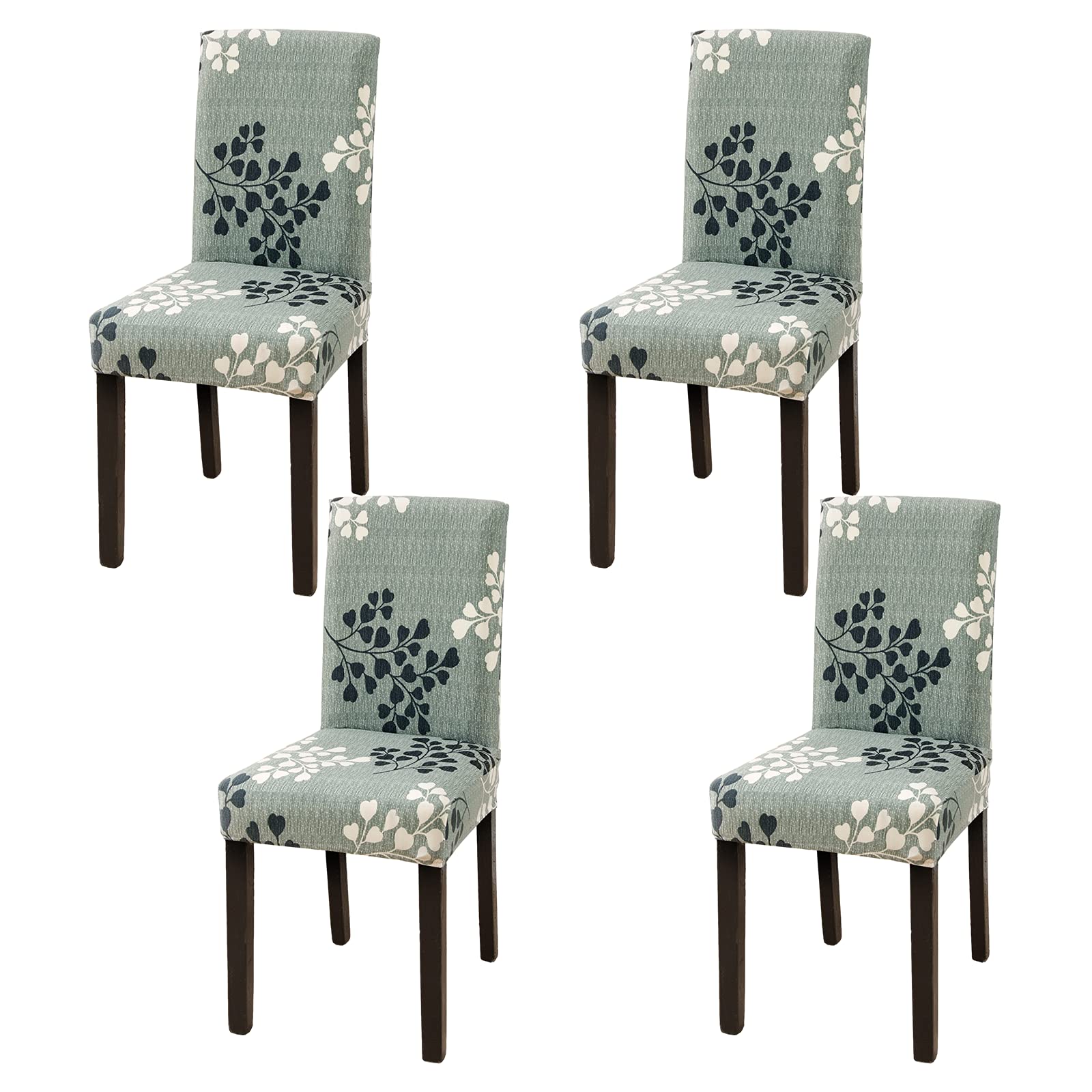 Aisprts Dining Room Chair Covers Slipcovers Set of 4 or 6, Stretch Removable Washable Dining Chair Protector Decoration Cover Seat Slipcover for Hotel,Ceremony,Banquet,Kitchen,Restaurant,Home