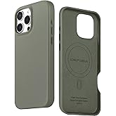 LONLI Edition | Italian Leather - for iPhone 16 Pro Max - Premium Italian Full Grain Leather Phone Case - Develop Unique Patina - Spruce