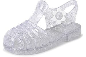 The Children's Place Girl's Baby Toddler Jelly Fisherman Sandals