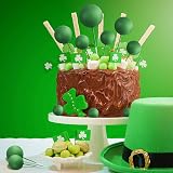 ASTARON 20 Pcs Dark Green Ball Cake Topper Decorations Mini Balloons Cake Picks view 6