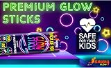 Ammy Glow Glow Sticks 100 Pack with 100 Connectors Kit 205 Pcs view 6