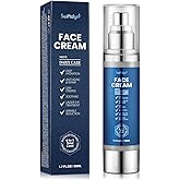 Swiftalyn 6-in-1 Face Cream for Men: Men's Face Moisturizer Anti-Aging Cream, Dark Spot & Eye Bag Treatment, Reduces Wrinkles – Men's Skincare
