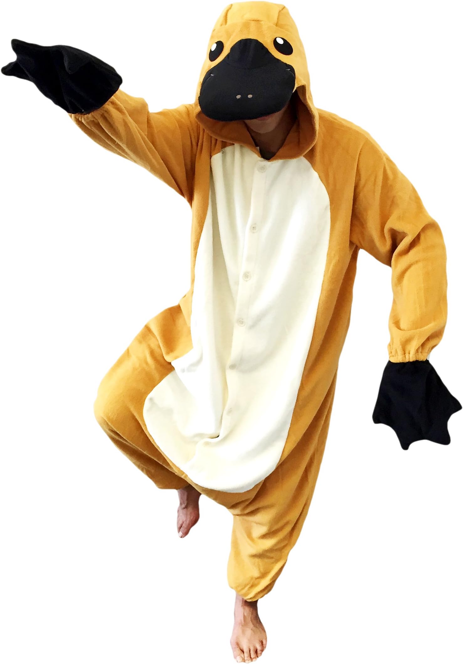 Halloween Platypus Onesie Costumes (Adults, Platypus)