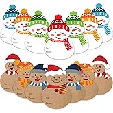 Christmas Gift Tags Stickers, 144 Pcs Gift Labels Stickers, Cute Self-Adhesive Name Tags for Christmas Presents, 2 x 3 Inch to and from Sticker for Xmas Gifts Wrap Presents Box Decoration