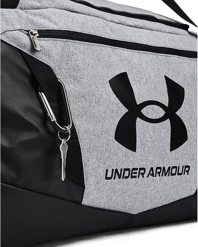 Ua Unisex Ua Undeniable 5.0 Duffle Md Pitch Gray Medium Heather / Black / Black Osfm