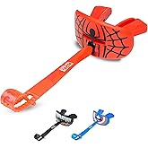 Marvel Spider-Man Lip Guard, Football Mouth Guard with Detachable Strap, Lip Protector Adult and Junior for Football, Lacrosse (One Size, Red)