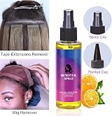 EONFAVE Tape Remover for Hair Extensions 118ml Transparent Yellow view 3