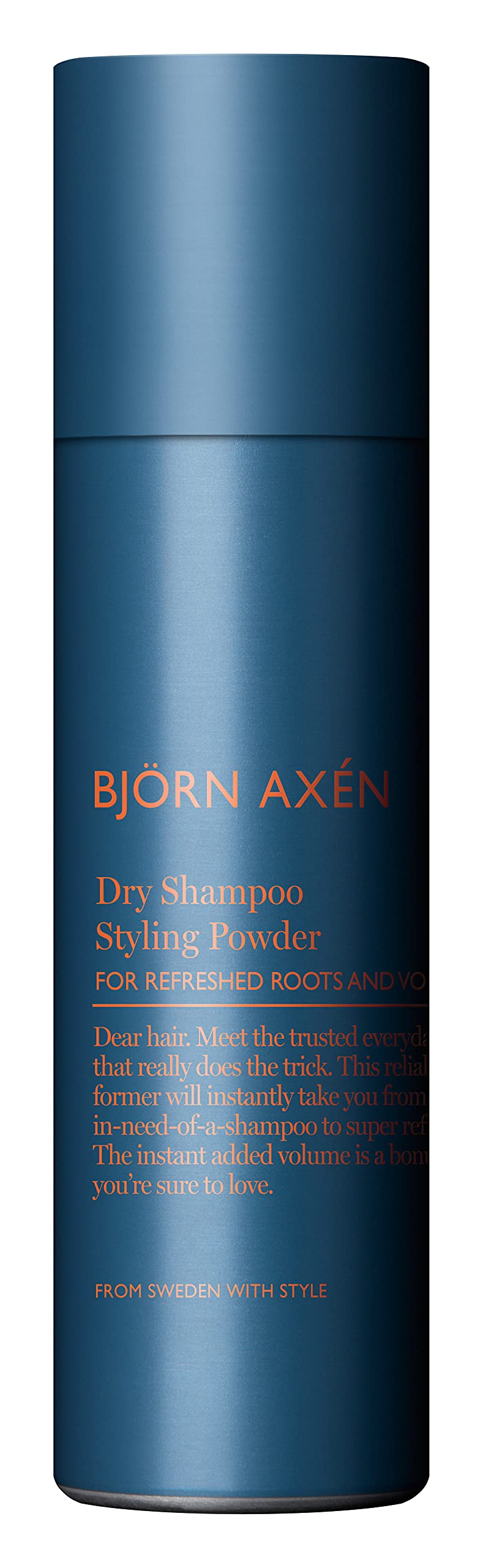 Björn Axén Styling Powder Dry Shampoo, 200ml, Volumising for Greasy Hair, Freshen Up Between Washings, Works Quickly Without Being Sticky, (Pack of 1)