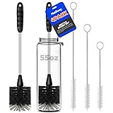 Holikme Bottle Brush Cleaner Set, 14" Long Handle