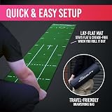 PuttOut Medium Putting Mat 240cm x 50cm Brand New view 7